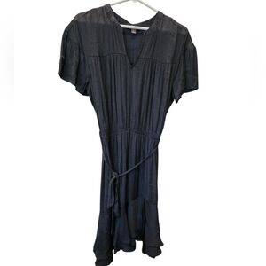 Simply Vera Vera Wang Elegant Black Midi Dress